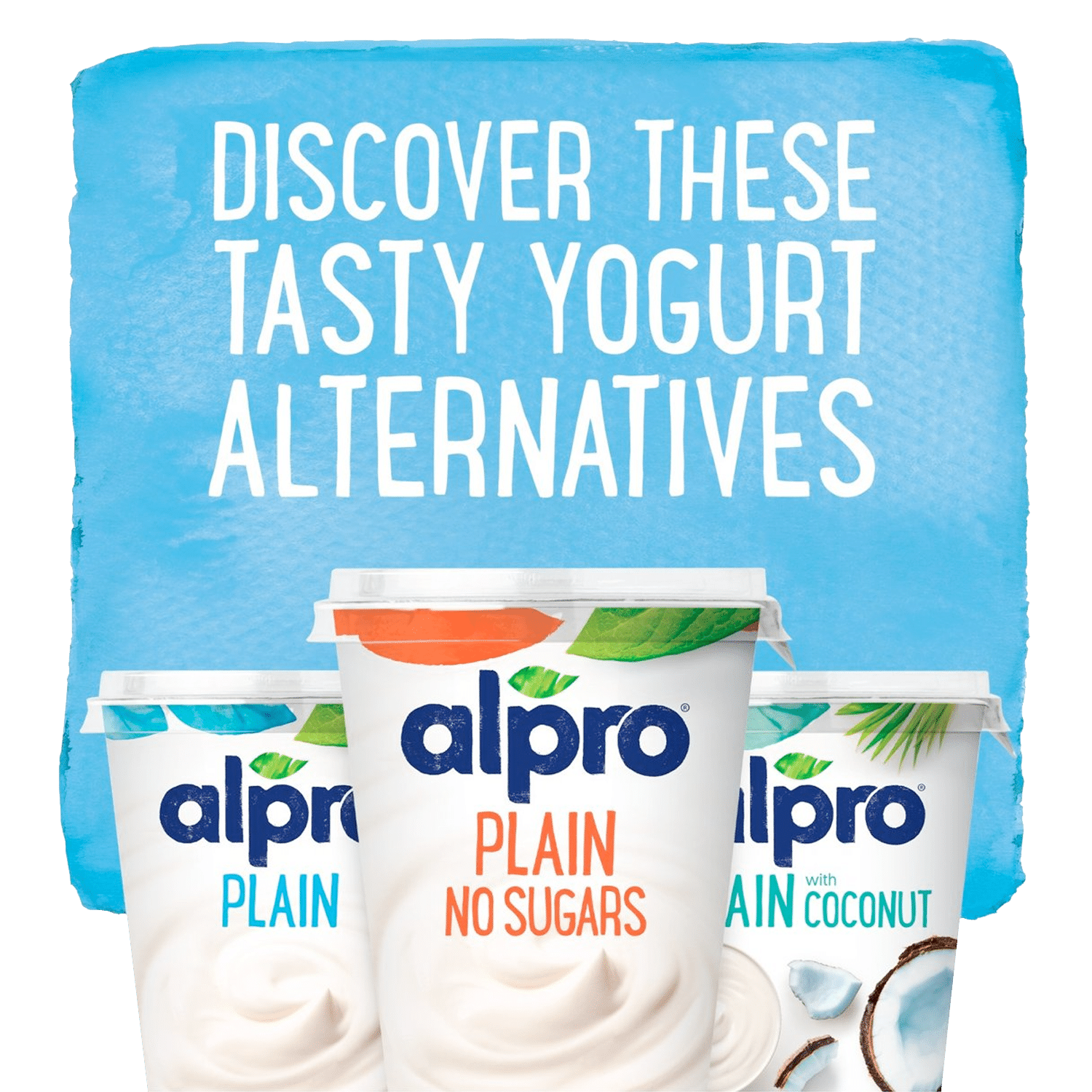 Alpro Plain No Sugars Yoghurt Alternative - Image 2